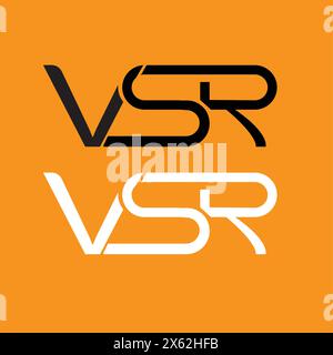 Schriftzeichen und kreatives Vorlagendesign Stock Vektor