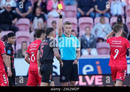 Herning, Dänemark. Mai 2024. Superliga-Spiel zwischen FC Midtjylland und AGF in der MCH Arena in Herning, Sonntag, 12. Mai 2024. (Foto: Bo Amstrup/Scanpix 2024) Credit: Ritzau/Alamy Live News Stockfoto