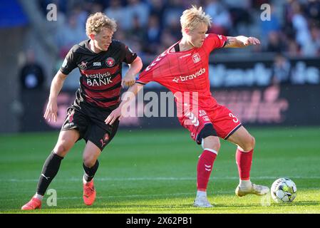 Herning, Dänemark. Mai 2024. Superliga-Spiel zwischen FC Midtjylland und AGF in der MCH Arena in Herning Sonntag, 12. Mai 2024. (Foto: Bo Amstrup/Scanpix 2024) Credit: Ritzau/Alamy Live News Stockfoto