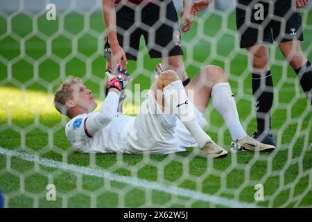 Herning, Dänemark. Mai 2024. Superliga-Spiel zwischen FC Midtjylland und AGF in der MCH Arena in Herning Sonntag, 12. Mai 2024. (Foto: Bo Amstrup/Scanpix 2024) Credit: Ritzau/Alamy Live News Stockfoto