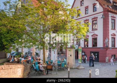 Fischer- und Gerberviertel in Ulm Stockfoto