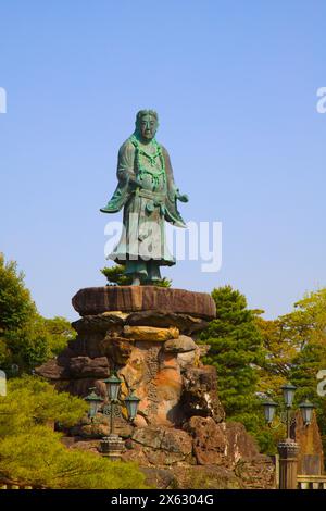 Japan, Kanazawa, Kenrokuen Garden, Stockfoto