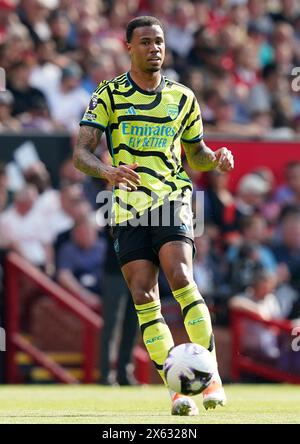 Manchester, Großbritannien. Mai 2024. Gabriel of Arsenal während des Premier League-Spiels in Old Trafford, Manchester. Der Bildnachweis sollte lauten: Andrew Yates/Sportimage Credit: Sportimage Ltd/Alamy Live News Stockfoto