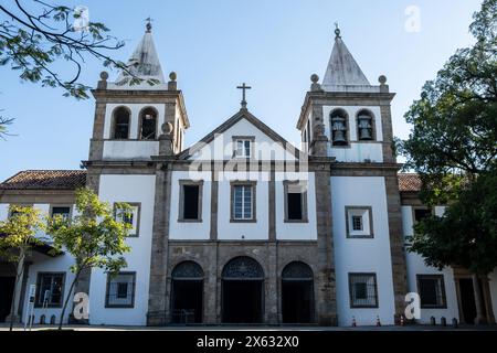 Rio de Janeiro, Brasilien - 12. Mai 2024: Das Kloster des Heiligen Benedikt (Mosteiro de São Bento) in Rio de Janeiro Stockfoto