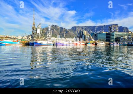 V&A ( Victoria und Alfred ) Hafenhafen in Kapstadt Südafrika Stockfoto