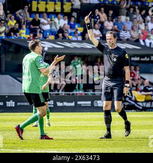 WAALWIJK, Niederlande. Mai 2024. SPO, Mandemakers Stadium, Dutch eredivisie, Saison 2023/2024, während des Spiels RKC - PEC, Credit: Pro Shots/Alamy Live News Stockfoto