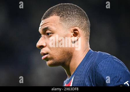 Kylian MBAPPE von PSG während des Fußballspiels der französischen Meisterschaft Ligue 1 zwischen Paris Saint-Germain und Toulouse FC am 12. Mai 2024 im Parc des Princes Stadion in Paris Stockfoto