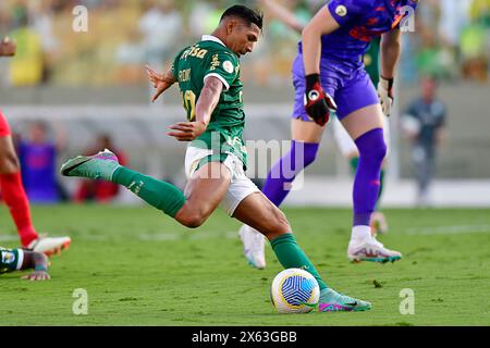 Barueri (SP), 05/2024 - Fußball/PALMERIAS-ATHLéTICO PR - Rony aus Palmeiras - Spiel zwischen Palmeiras x Athlético PR, gültig für die sechste Runde der brasilianischen Meisterschaft, die am Nachmittag dieses sonntags, 12. In der Barueri Arena in Barueri, stattfindet. (Foto: Eduardo Carmim/Alamy Live News) Stockfoto