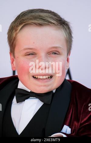 London, Großbritannien. Mai 2024. Lenny Rush fotografierte die Ankunft bei den BAFTA TV Awards mit P&O Cruises 2024 am Sonntag, den 12. Mai 2024 in der Royal Festival Hall in London. Bild von Julie Edwards. Quelle: JEP Celebrity Photos/Alamy Live News Stockfoto