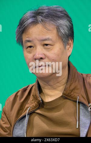 Turin, Italien. Mai 2024. Der chinesische Schriftsteller Yu Hua ( 余华 ) ist zu Gast bei der Turiner Buchmesse Credit 2024: Marco Destefanis/Alamy Live News Stockfoto