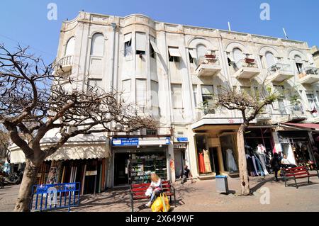 Der Nachalat Binyamin Markt ist ein Markt in alle Arten von Kunst und Kunsthandwerk aus allen Ecken von Israel spezialisiert hat. Stockfoto