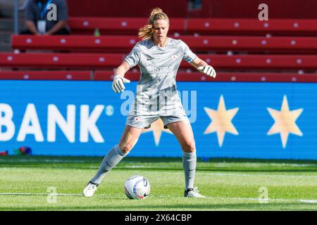 Bridgeview, Illinois, USA. Mai 2024. Chicago Red Stars Torhüter Alyssa Naeher (1) während des NWSL Soccer Matches zwischen dem Utah Royals FC und den Chicago Red Stars im SeatGeek Stadium in Bridgeview, Illinois. John Mersits/CSM/Alamy Live News Stockfoto