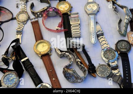 Die lebendige Flohmarkt in Jaffa, Israel. Stockfoto