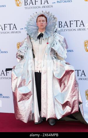 London, Großbritannien. Mai 2024. LONDON, VEREINIGTES KÖNIGREICH - 12. MAI 2024: Joe Lycett nimmt am 12. Mai 2024 an den BAFTA Television Awards mit P&O Cruises in der Royal Festival Hall in London Teil. (Foto: Wiktor Szymanowicz/NurPhoto) Credit: NurPhoto SRL/Alamy Live News Stockfoto