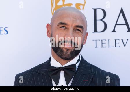 London, Großbritannien. Mai 2024. LONDON, VEREINIGTES KÖNIGREICH - 12. MAI 2024: Alex Beresford nimmt am 12. Mai 2024 an den BAFTA Television Awards mit P&O Cruises in der Royal Festival Hall in London Teil. (Foto: Wiktor Szymanowicz/NurPhoto) Credit: NurPhoto SRL/Alamy Live News Stockfoto