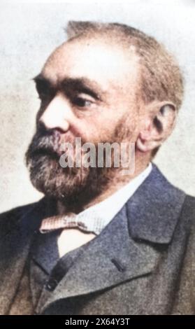 Nobel, Alfred 21.10.1833 - 10.12.1896, schwedischer Chemiker, Porträt, Ende des 19. Jahrhunderts, ADDITIONAL-RIGHTS-CLEARANCE-INFO-NOT-AVAILABLE Stockfoto