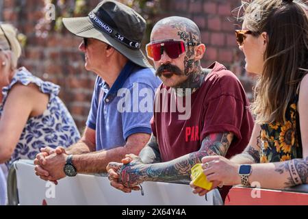 UK. Mai 2024. Rapha Lincoln Grand Prix Rennen 12. Mai 2024 1. Matthew Holmes 3:51:44 2. Adam Lewis (Team Skyline) 4 3. Matthew King (XSpeed United Continental) 9 Credit: Phil Crow/Alamy Live News Stockfoto