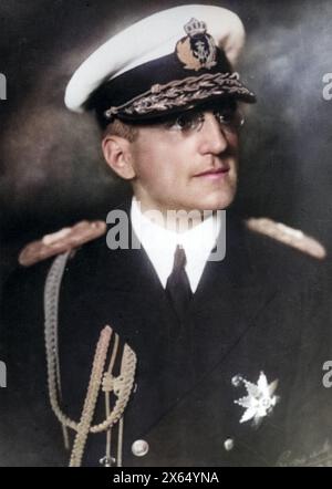 Alexander I., 17.12.1888 - 9.10.1934, König von jugoslawien 16.8.1921 - 9.10.1934, halbe Länge, 1934, ADDITIONAL-RIGHTS-CLEARANCE-INFO-NOT-AVAILABLE Stockfoto