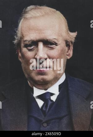 Asquith, Herbert Henry, 12.9.1852 - 15.2,1928, britischer Politiker (Liberal), ADDITIONAL-RIGHTS-CLEARANCE-INFO-NOT-AVAILABLE Stockfoto