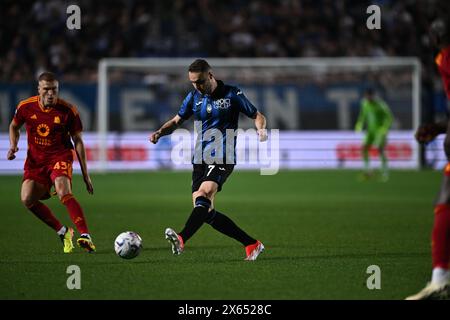 Bergamo, Italien. Mai 2024. Während der Italienischen Serie A Spiel zwischen Atalanta 2-1 Roma im Gewiss Stadion am 12. Mai 2024 in Bergamo, Italien. Kredit: Maurizio Borsari/AFLO/Alamy Live News Kredit: Aflo Co. Ltd./Alamy Live News Stockfoto