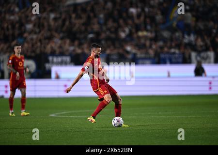 Bergamo, Italien. Mai 2024. Während der Italienischen Serie A Spiel zwischen Atalanta 2-1 Roma im Gewiss Stadion am 12. Mai 2024 in Bergamo, Italien. Kredit: Maurizio Borsari/AFLO/Alamy Live News Kredit: Aflo Co. Ltd./Alamy Live News Stockfoto