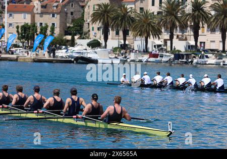 Split, Kroatien. Mai 2024. Die 22. Internationale Ruderregatta Sveti Duje (St. Duje) findet am 12. Juli in Split, Kroatien, statt. Mai 2024. Foto: Ivana Ivanovic/PIXSELL Credit: Pixsell/Alamy Live News Stockfoto