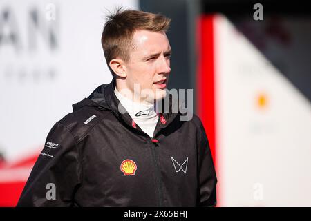 Berlin, Allemagne. Mai 2024. VESTI Frederik (Dan), Mahindra Racing, Mahindra M9Electro, Porträt während des 2024 Berlin Rookie Tests der ABB FIA Formel E Weltmeisterschaft 2023-24, am 13. Mai 2024 in Berlin - Foto Eric Alonso/DPPI Credit: DPPI Media/Alamy Live News Stockfoto