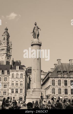 Frankreich - Straßenfotografie in Lille Stockfoto