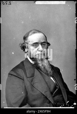 Porträt des Kriegsministers Edwin M. Stanton, Offizier der US-Regierung, Civil war Photographs 1861-1865 Stockfoto