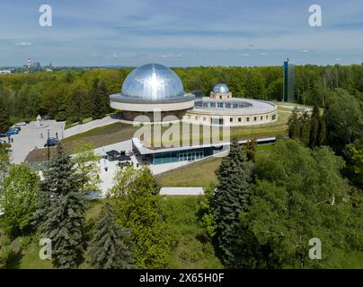 Schlesisches Planetarium, Chorzow, Schlesien, Polen Stockfoto