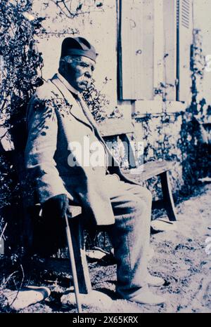 Der französische Premierminister Georges Clemenceau im Ruhestand, Frankreich 1920er Jahre Stockfoto