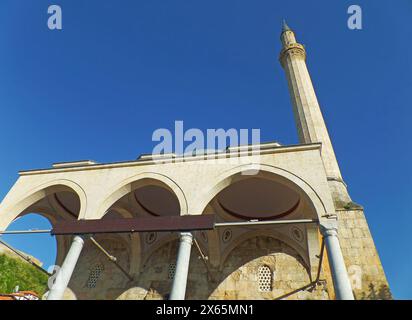 Historische Sinan Pascha Moschee in der Stadt Prizren, Kosovo Stockfoto