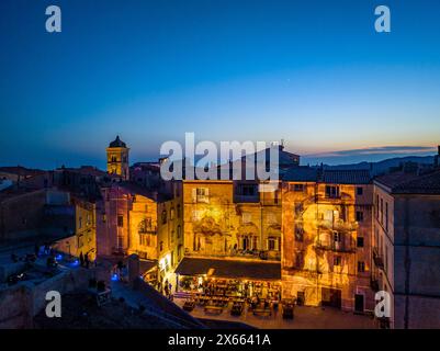 FRANKREICH, CORSE-DU-SUD(2A) BONIFACIO, FESTI LUMI Stockfoto