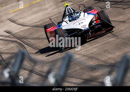 17 CRAWFORD Jan (USA), Andretti Global, Porsche 99X Electric, Action beim 2024 Berlin Rookie Test der ABB FIA Formel E Weltmeisterschaft 2023-24, auf dem Tempelhof Airport Street Circuit am 13. Mai 2024 in Berlin - Foto Eric Alonso / DPPI Stockfoto