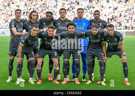 Turin, Italien. Mai 2024. Der Start-11 von Juventus für das Spiel der Serie A zwischen Juventus und Salernitana im Allianz-Stadion in Turin. (Foto: Gonzales Photo - Tommaso Fimiano). Stockfoto