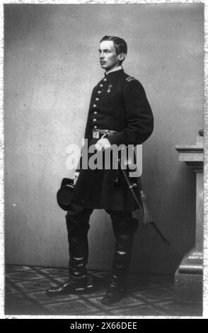 Chartres, Robert Philippe Lousi Eugène Ferdinand d’Orléans, Duc de, 1840–1910, Bürgerkriegsfotos 1861-1865 Stockfoto