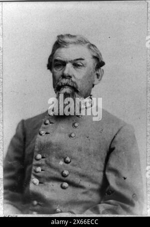 William J. Hardee, Lieut. General, Bürgerkriegsfotos 1861-1865 Stockfoto