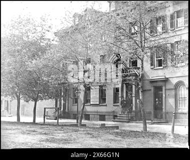 Washington, D.C. Central Office of the Sanitary Commission, 1333 F Street, N.W., Civil war Photos 1861-1865 Stockfoto