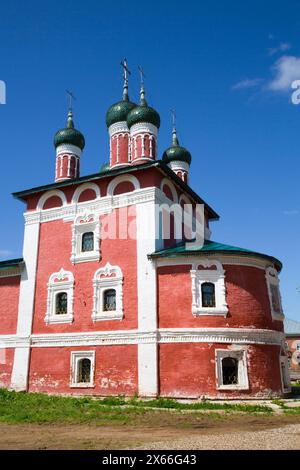 Smolensk Kirche, Epiphanie Kloster, Uglitsch, Goldener Ring, Jaroslawl oblast, Russland Stockfoto