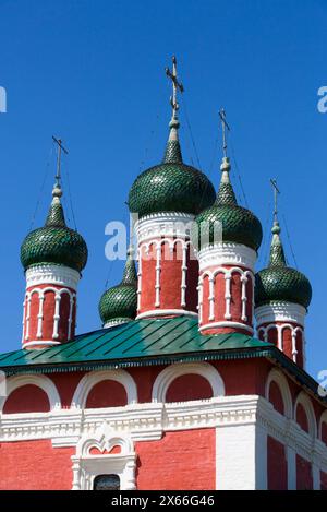 Smolensk Kirche, Epiphanie Kloster, Uglitsch, Goldener Ring, Jaroslawl oblast, Russland Stockfoto