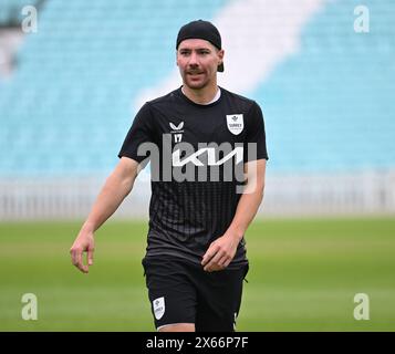 Oval, England. Mai 2024. Rory Burns vom Surrey County Cricket Club vor dem Spiel der Vitality County Championship zwischen Surrey CCC und Warwickshire CCC. Credit: Nigel Bramley/Alamy Live News Stockfoto