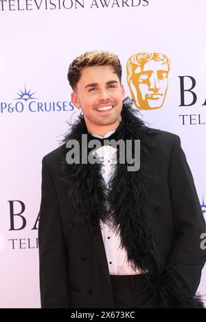 Joe Baggs nimmt an den BAFTA TV Awards mit P&O Cruises 2024 in der Royal Festival Hall in London Teil. Stockfoto