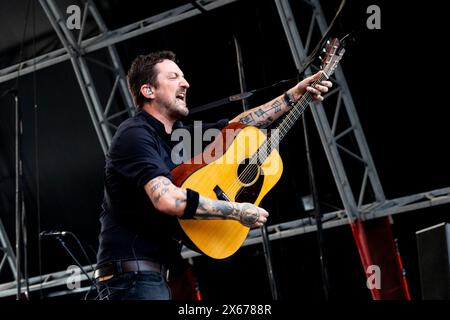 Mailand, Italien. Mai 2024. Frank Turner tritt am 12. Mai 2024 live im Carroponte in Mailand auf. (Foto: Mairo Cinquetti/NurPhoto) Credit: NurPhoto SRL/Alamy Live News Stockfoto