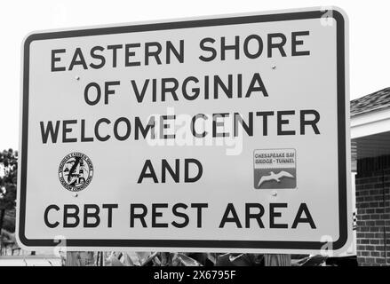 Chesapeake Bay Bridge and Tunnel Welcome Center, Eastern Shore of Virginia, USA. Stockfoto