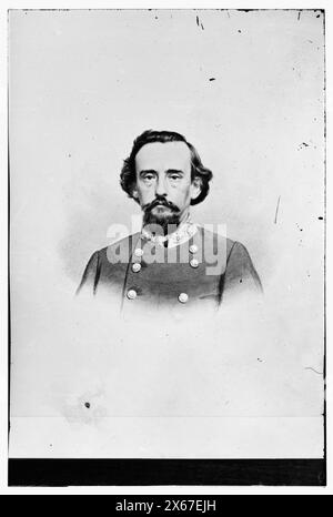 General James R. Chalmers, Col. 9. Miss Inf., Civil War Photos 1861-1865 Stockfoto