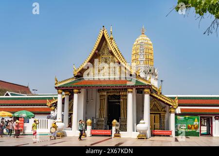 Der buddhistische Tempel Wat Phra Si Rattana Mahathat in Phitsanulok, Thailand, Asien Stockfoto