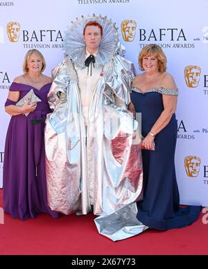 LONDON, ENGLAND – 12. MAI: Joe Lycett nimmt an den BAFTA Television Awards 2024 mit P&O Cruises in der Royal Festival Hall in London Teil. Quelle: Siehe Li/Picture Capital/Alamy Live News Stockfoto