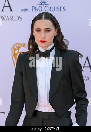 LONDON, ENGLAND – 12. MAI: Kat Sadler nimmt an den BAFTA Television Awards 2024 mit P&O Cruises in der Royal Festival Hall in London Teil. Quelle: Siehe Li/Picture Capital/Alamy Live News Stockfoto