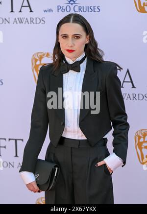 LONDON, ENGLAND – 12. MAI: Kat Sadler nimmt an den BAFTA Television Awards 2024 mit P&O Cruises in der Royal Festival Hall in London Teil. Quelle: Siehe Li/Picture Capital/Alamy Live News Stockfoto