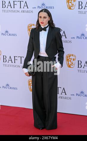 LONDON, ENGLAND – 12. MAI: Kat Sadler nimmt an den BAFTA Television Awards 2024 mit P&O Cruises in der Royal Festival Hall in London Teil. Quelle: Siehe Li/Picture Capital/Alamy Live News Stockfoto